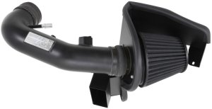 Ford Mustang Performance Air Intake - K&N Engineering - Blackhawk - Black - `11-`14
